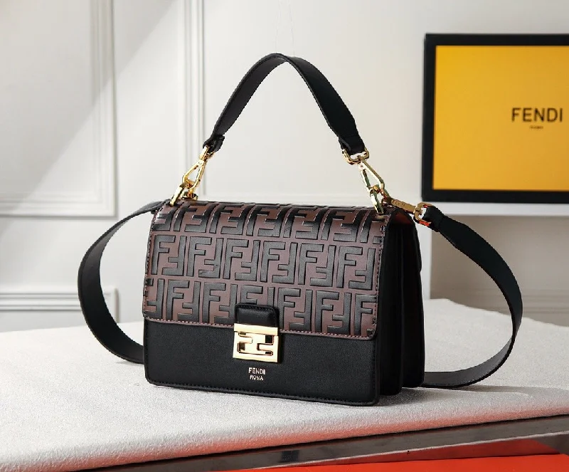 Fendi backpacks with a hidden back pocket for security and privacyLuxury  Bags Fendi 072