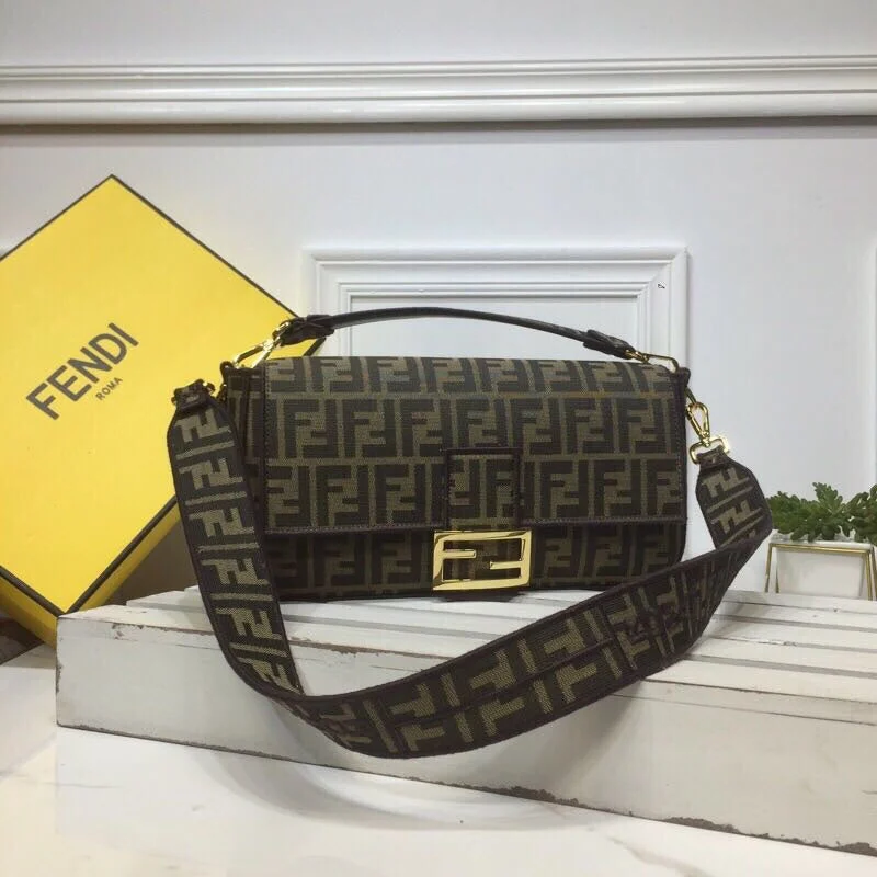 Fendi crossbody bags with a woven leather strap for a unique texture and visual appealBC - FENDI BAGS - 693