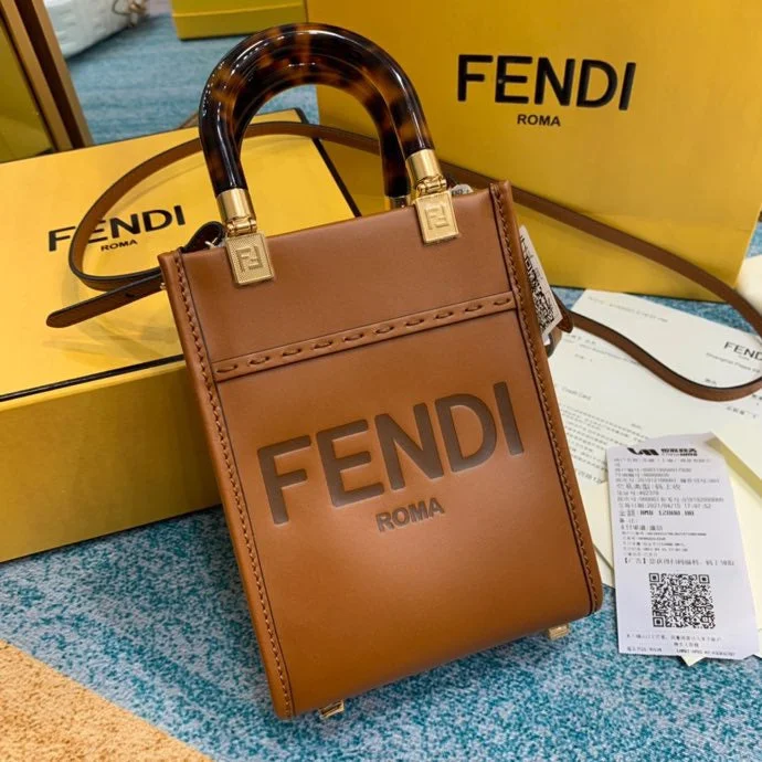 Fendi crossbody bags with a detachable ID holder for easy identificationWF - Fendi Bags - 490