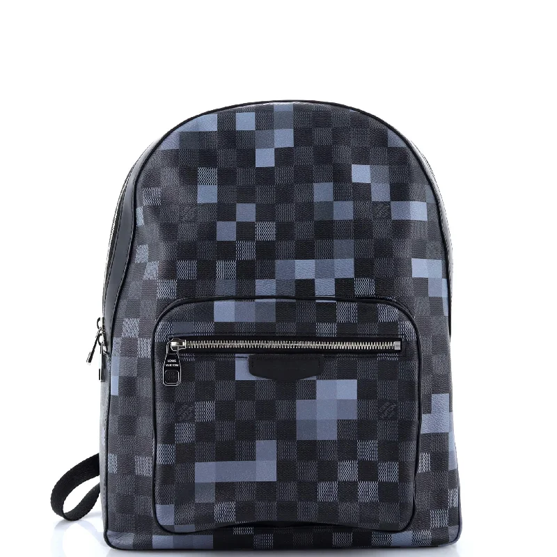 Josh Backpack Limited Edition Damier Graphite Pixel