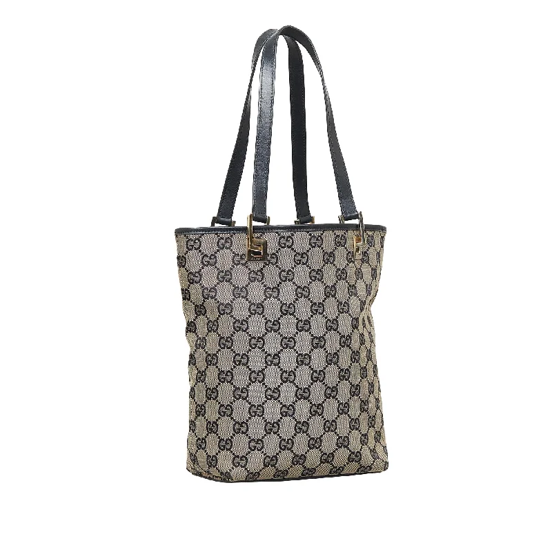 Women Gucci bags with a zippered interior pocketGucci GG Canvas Tote Bag (SHG-1zuEBO)