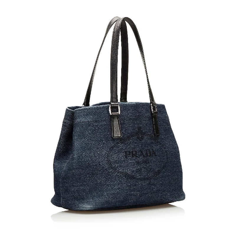 Prada Denim Tote 36836