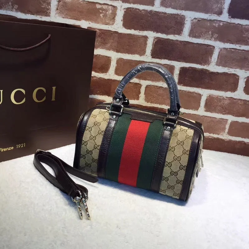 Women Gucci Sylvie bags with a leather - wrapped handleWF - Gucci Bags - 1176