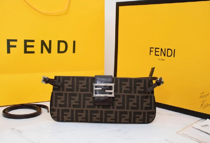 Fendi backpacks with a sleek, modern design and a matte finishLuxury  Bags Fendi 021