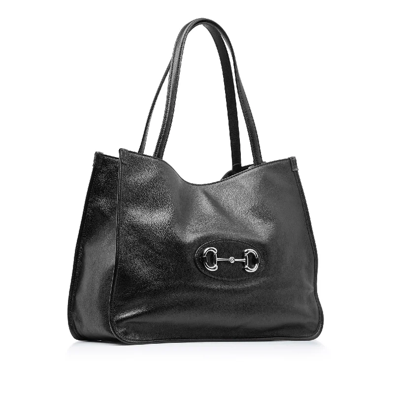 Women Gucci Sylvie bags with a detachable ribbon detailGucci Horsebit 1955 Tote (SHG-wZLj3p)