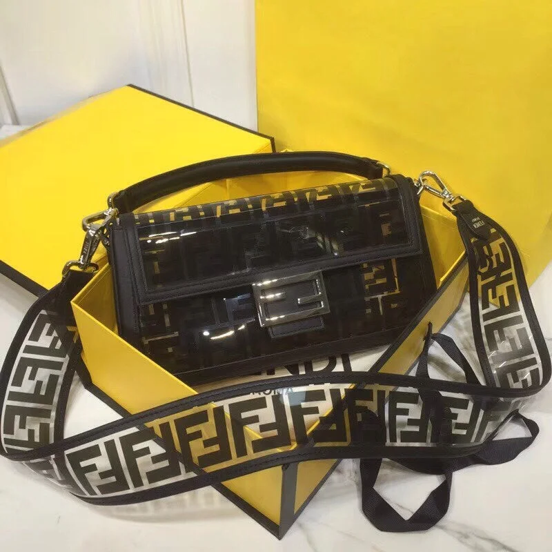 Fendi tote bags with a printed Fendi logo on the front for high brand visibilityBC - FENDI BAGS - 691