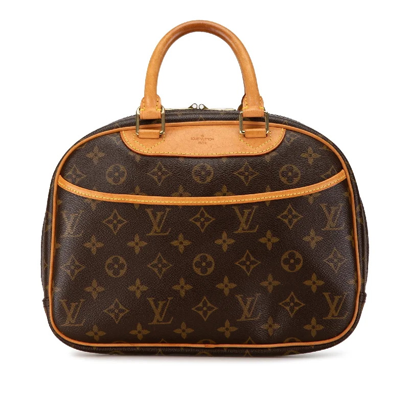 Brown Louis Vuitton Monogram Trouville Handbag