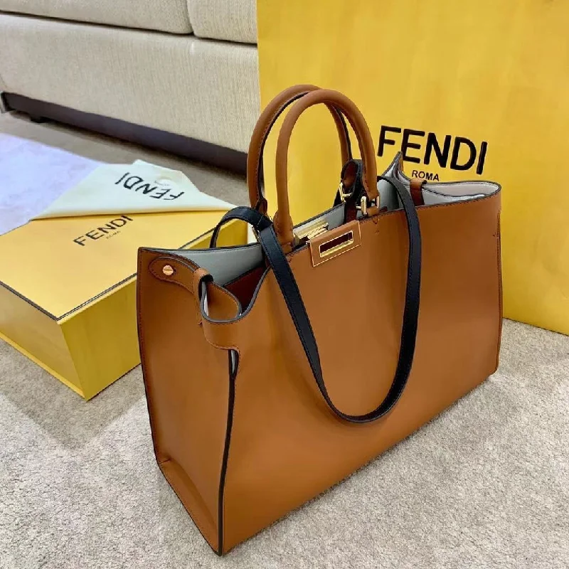 Fendi crossbody bags with a detachable wallet on chain for a hands - free wallet optionLuxury  Bags Fendi 046