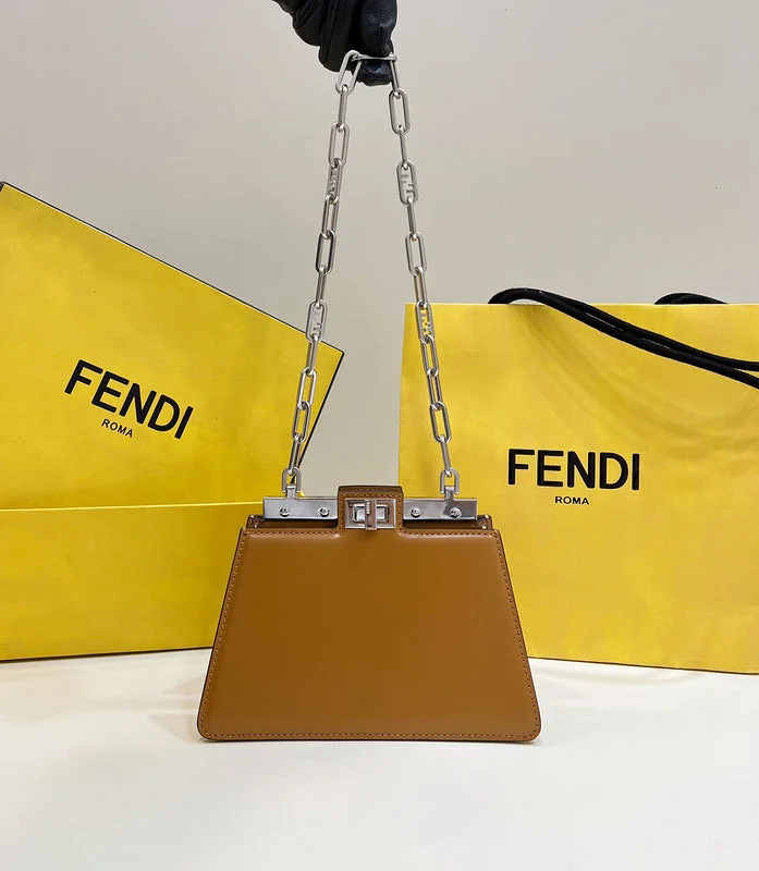 Ladies Fendi Peekaboo bags with a front - pocket organizer for quick access to essentialsWF - Fendi Bags - 497