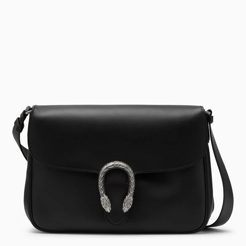 Women Gucci bags with a detachable mobile phone holderGucci Dionysus Medium Shoulder Bag Black Men