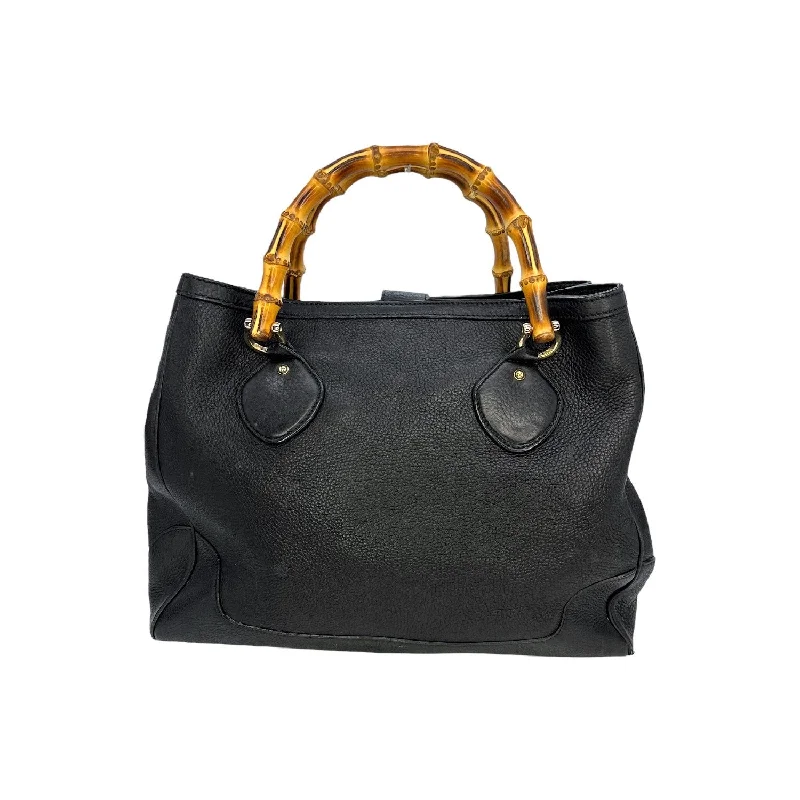 Ladies Gucci Dionysus bags with a chain - link shoulder strapGucci Pebbled Leather Bamboo Diana Tote