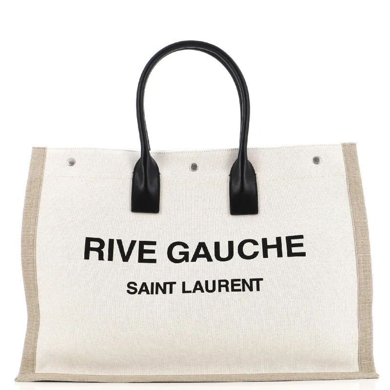 Rive Gauche Shopper Tote Canvas Large