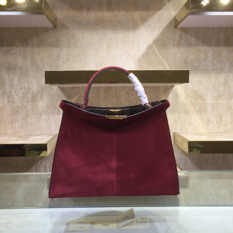 Fendi tote bags with a solar - powered charging panel for eco - friendly chargingWF - Fendi Bags - 506