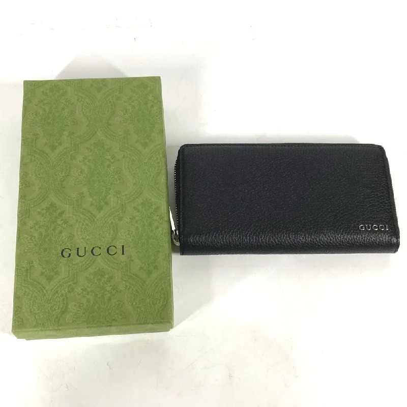 Women Gucci crossbody bags in a bold red colorGUCCI Long Wallet Purse 771154 leather black Long wallet logo zip around wallet mens Used