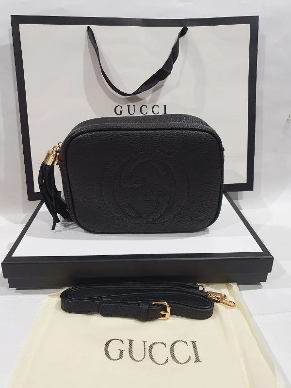 Small - sized Women Gucci shoulder bags for evening outingsGucci Disco Soho Handbag (Detachable Strap )