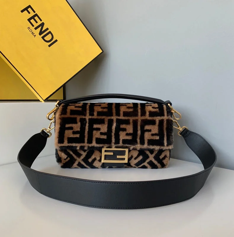 Fendi Baguette bags with a studded leather trim for a bold and edgy lookBC - FENDI BAGS - 701