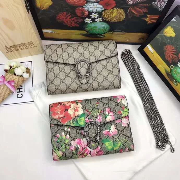 Ladies Gucci shoulder bags with a wide - width strapGucci Bags