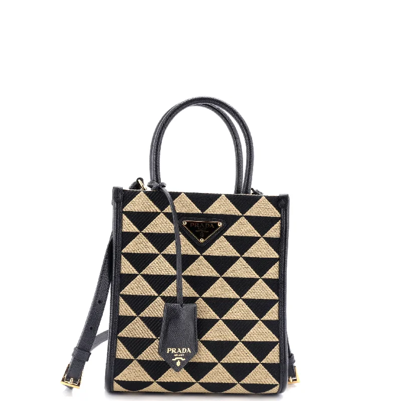 Symbole Shopper Tote Jacquard Mini