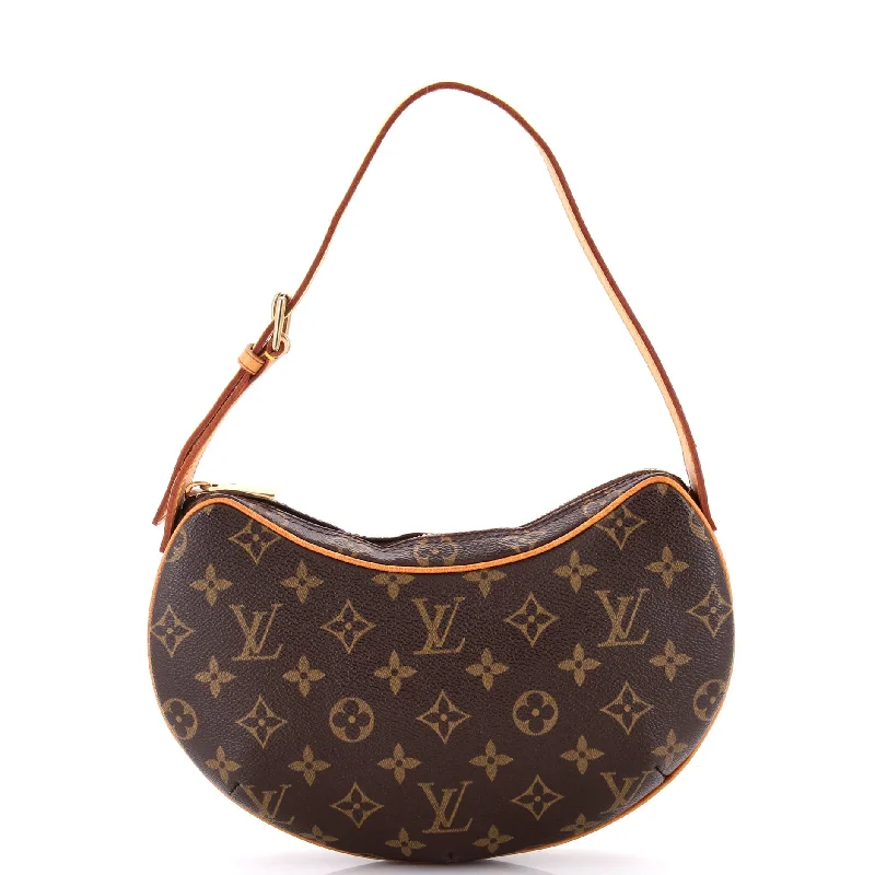 Croissant Handbag Monogram Canvas PM