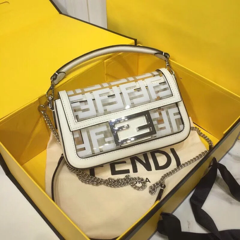 Fendi Baguette bags with a detachable shoulder strap for hands - free convenienceBC - FENDI BAGS - 708