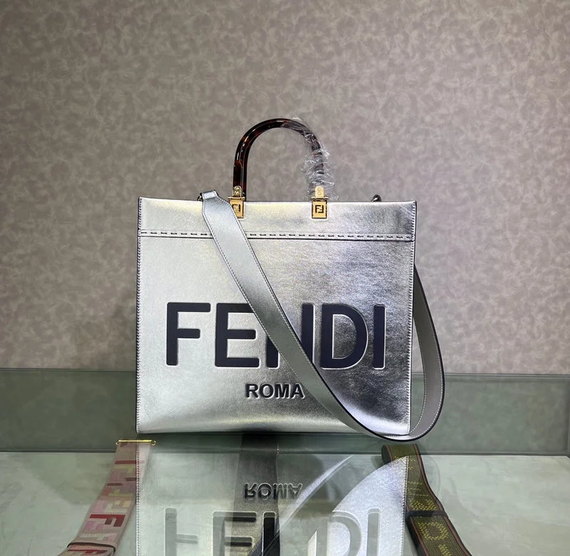 Fendi By The Way bags with a crystal - embellished FF logo for added luxury and glamourWF - Fendi Bags - 494