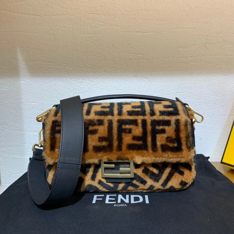 Fendi crossbody bags with a reflective strap for safety during low - light conditionsBC - FENDI BAGS - 697