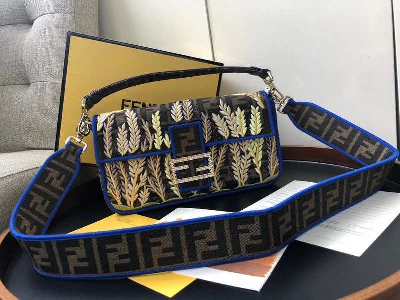 Fendi bags with a leather - bound notebook insert for jotting down notesBC - FENDI BAGS - 677