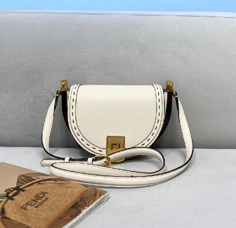 Small - sized Fendi crossbody bags in smooth calfskin leather for a compact and stylish carryLuxury  Bags Fendi 058