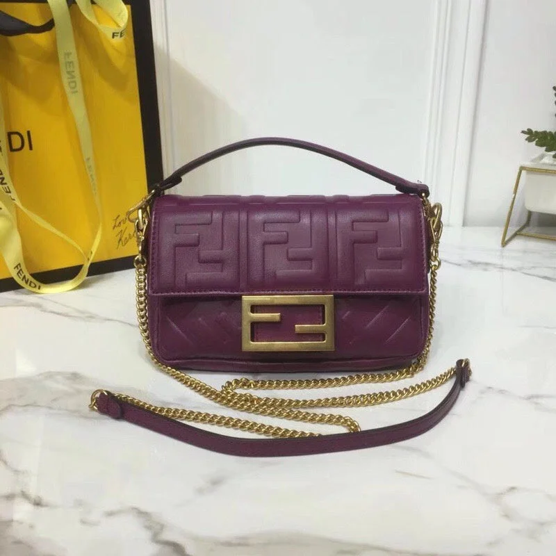 Ladies Fendi Baguette bags with a star - shaped charm for a playful and trendy touchBC - FENDI BAGS - 713