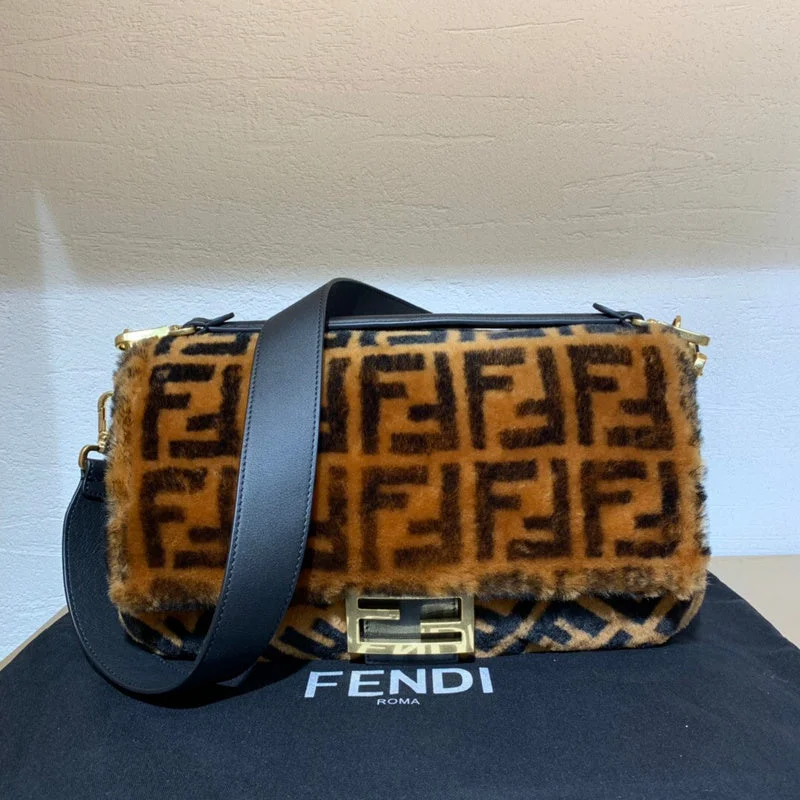 Fendi Baguette bags with a hand - embroidered floral design for a romantic and elegant touchBC - FENDI BAGS - 679