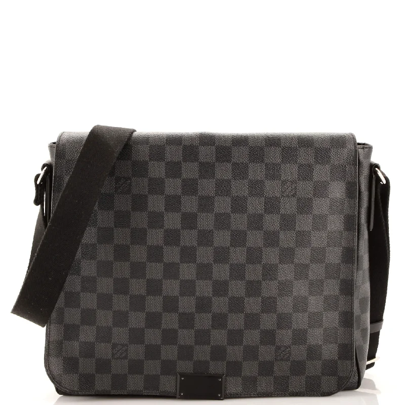 District Messenger Bag Damier Graphite MM