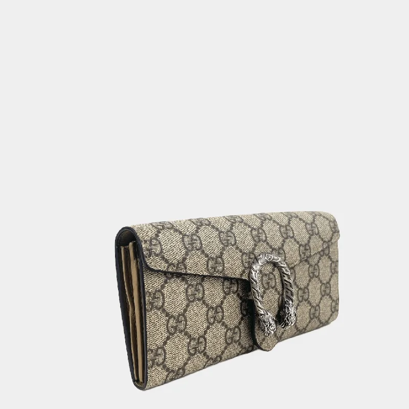 Gucci Marmont bags for women with quilted leather exteriorsGucci Dionysus Mini Wallet on Chain GG Supreme