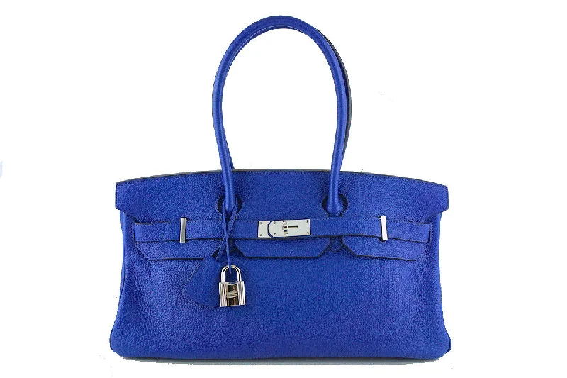 Hermes Shoulder Birkin JPG 2 Bag, Electric Blue 42cm Togo