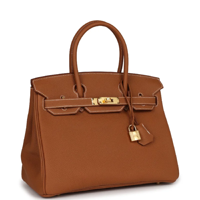 Hermes Birkin 30 Gold Togo Gold Hardware