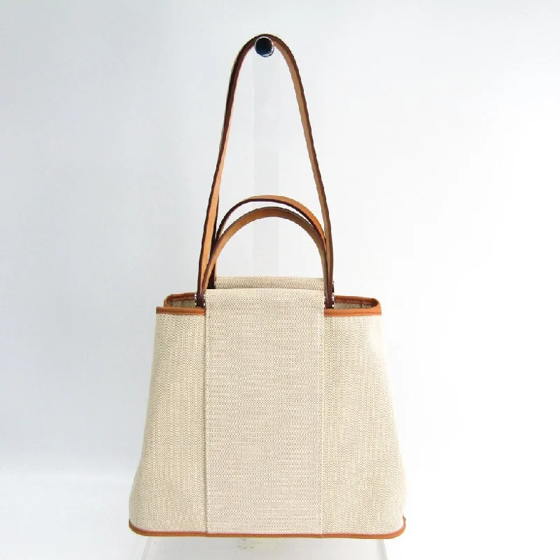 Hermes Natural Canvas Cabag PM Tote (SHA-43859)