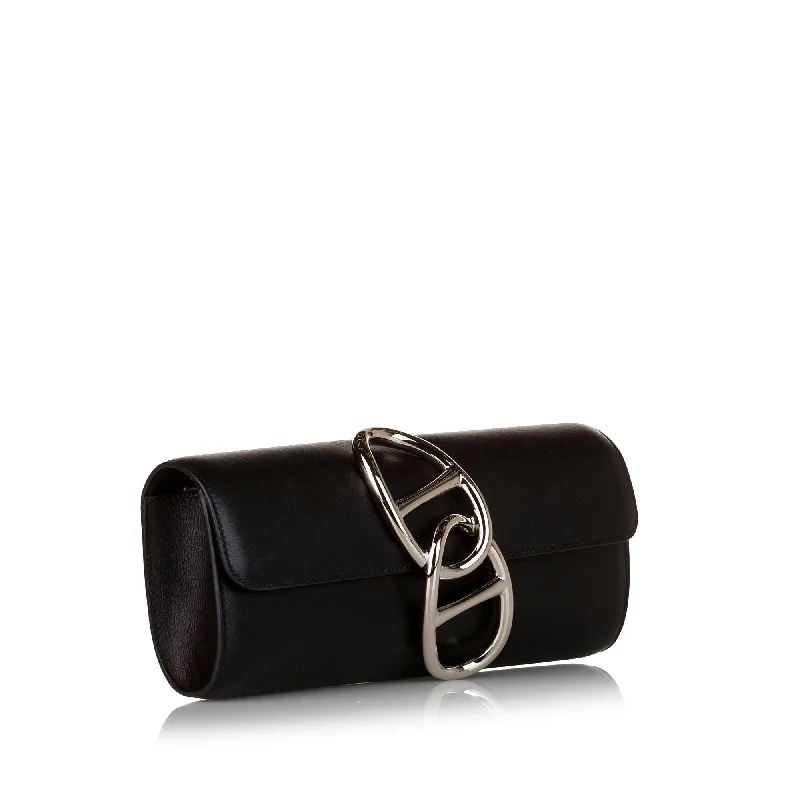 Hermes Tadelakt Egee Clutch Bag (SHG-35498)