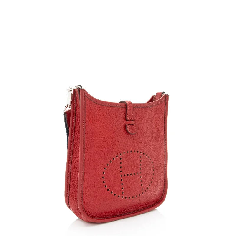 Hermes Taurillon Clemence Evelyne TPM Shoulder Bag (SHF-UsNDGA)