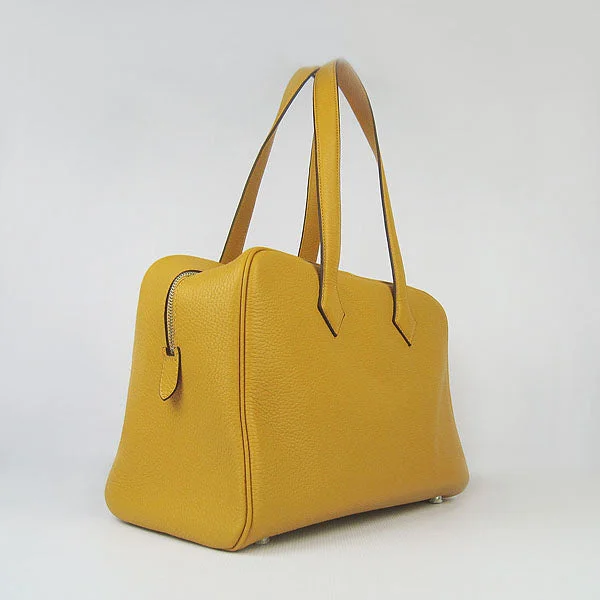 Hermes Togo leather handbag H2802 yellow